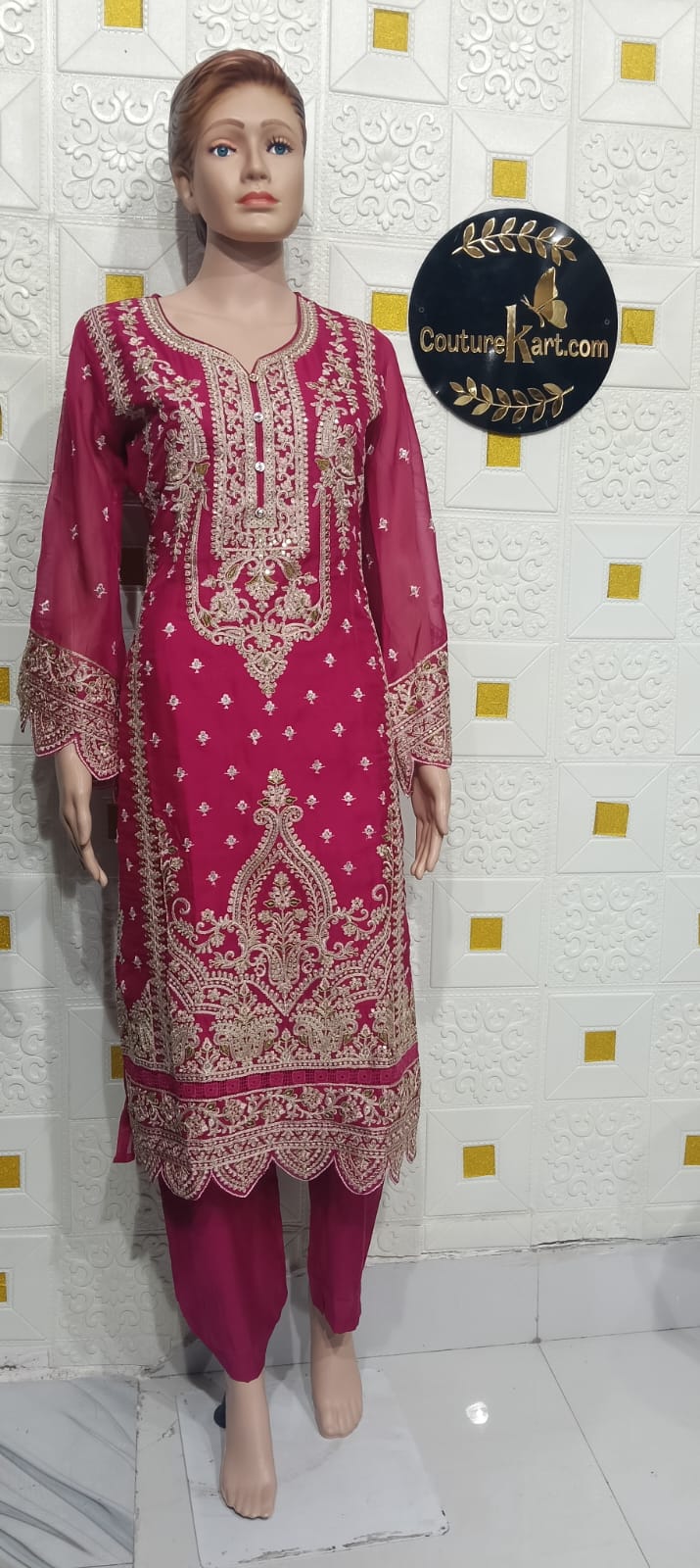 3 pcs pakistani suit
